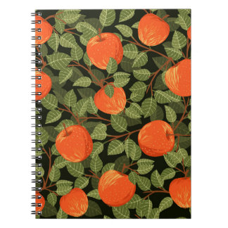 Caderno Espiral Colheita de Maçã: Verde Deixa Vintage