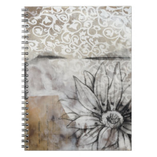 Caderno Espiral Collage Fleur II
