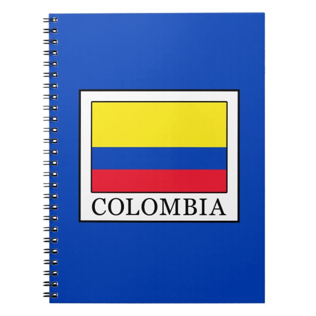 Caderno Espiral Colômbia (Frente)