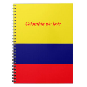 Caderno Espiral Colômbia que nós amamos
