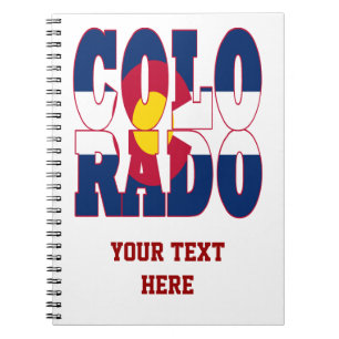 Caderno Espiral Colorado