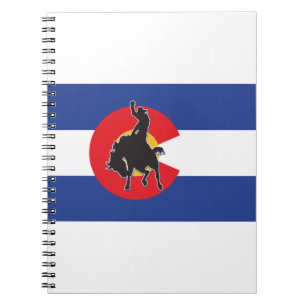 Caderno Espiral Colorado Cowboy