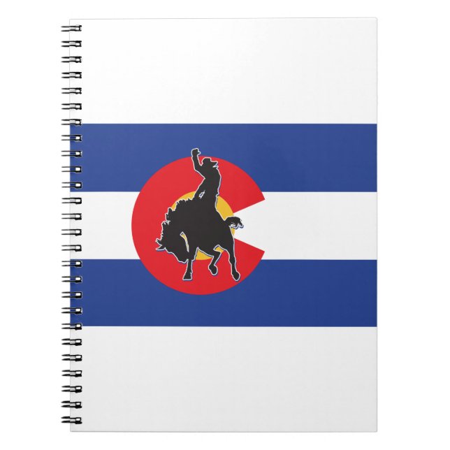 Caderno Espiral Colorado Cowboy (Frente)