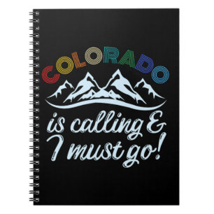 Caderno Espiral Colorado Está Ligando E Eu Preciso Ir