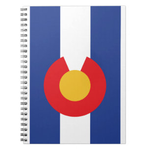 CADERNO ESPIRAL COLORADO-FLAG