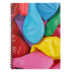 Caderno Espiral Colorful Balloons
