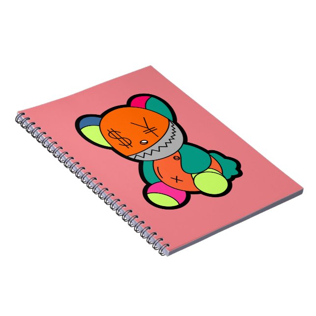 Caderno Espiral Colorful bear (Lado Direito)