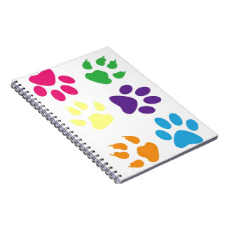 Caderno Espiral Colorida Canais de Cães