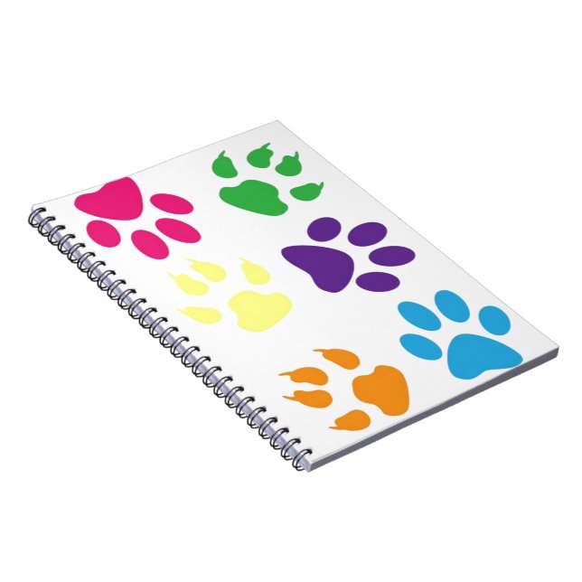 Caderno Espiral Colorida Canais de Cães (Lado Direito)
