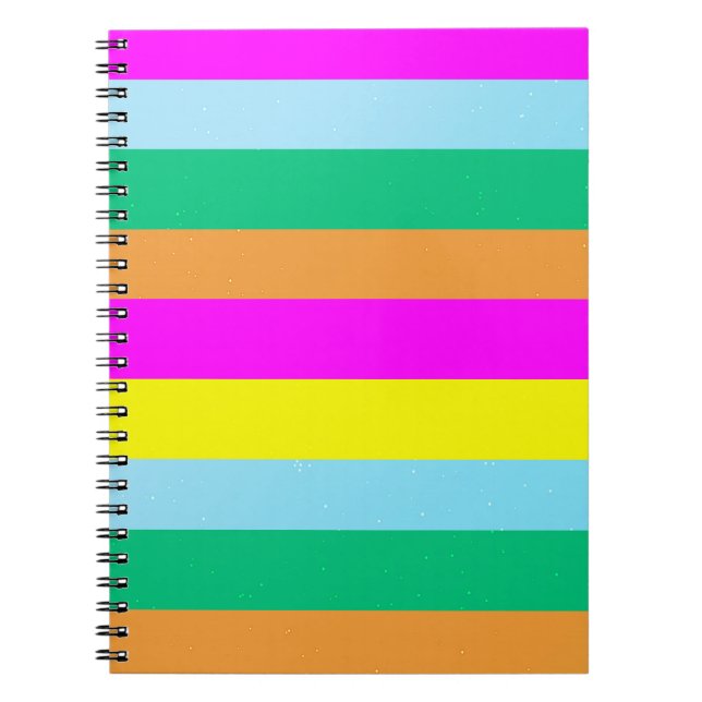 Caderno Espiral colorido (Frente)
