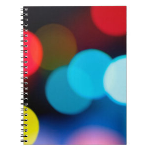 Caderno Espiral colorido (cor vermelha-ártica e amarela) turvo b