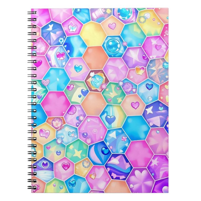 Caderno Espiral colourful notebook  (Frente)