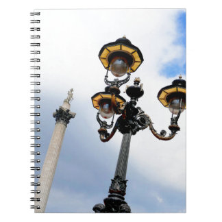 Caderno Espiral Coluna de Nelson, Londres