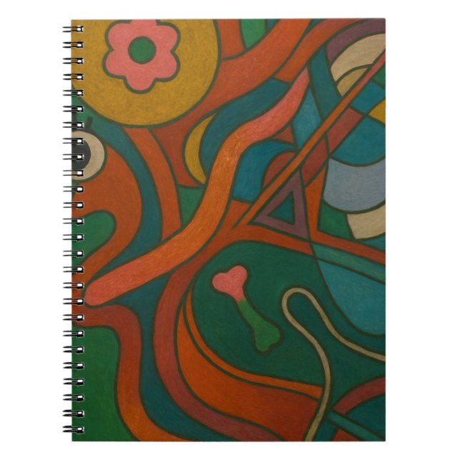 Caderno Espiral com ARTES (Frente)