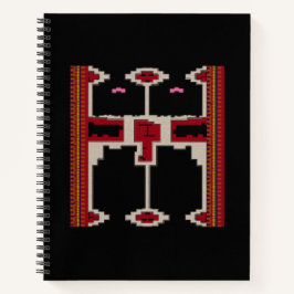 Caderno Espiral com design de Bornéu