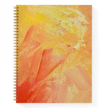 Caderno Espiral com Design de Sol