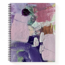Caderno Espiral com design Rosa Marshmallow