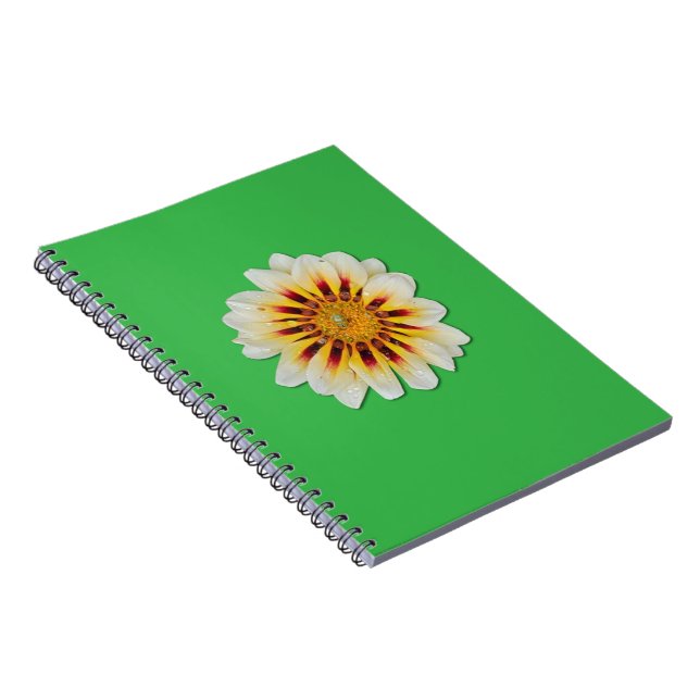 Caderno Espiral com Flor e Joaninha (Lado Direito)