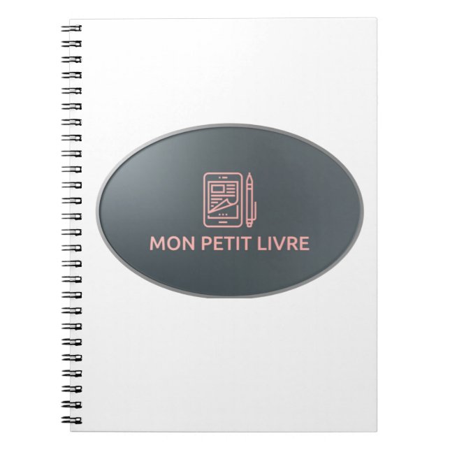 Caderno Espiral com Foto (Frente)