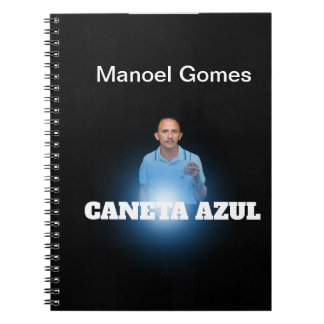 Caderno Espiral com Foto CANETA AZUL