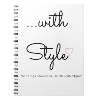 Caderno Espiral … com o Diário da espiral do estilo