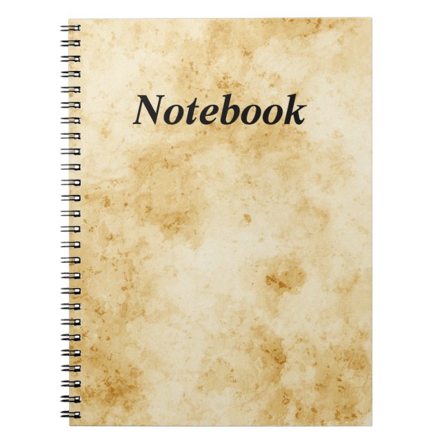 Caderno espiral com seu personalizado favorito (Frente)