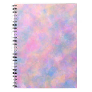 Caderno Espiral Combinação fantástica de cores de Pastel
