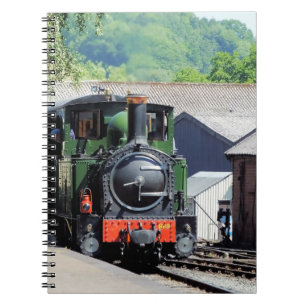 CADERNO ESPIRAL COMBOIO A VAPOR