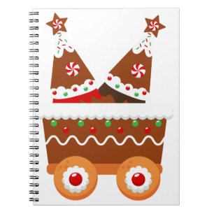Caderno Espiral Comboio Gingerpão