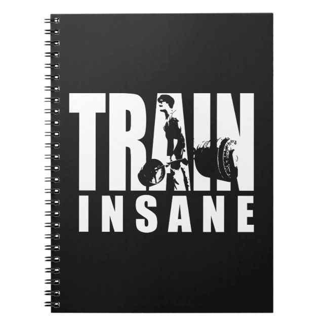 Caderno Espiral COMBOIO INSANO - Elevador - Motivação de Workout G (Frente)