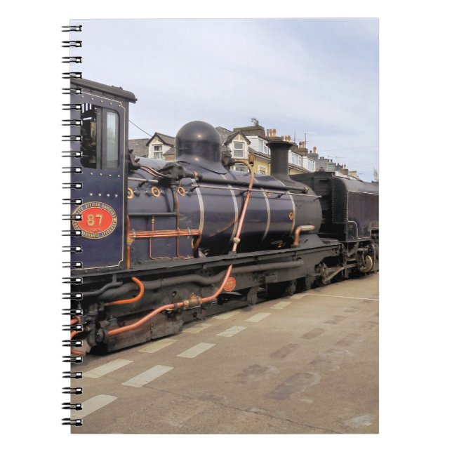 CADERNO ESPIRAL COMBOIOS DE VAPOR (Frente)