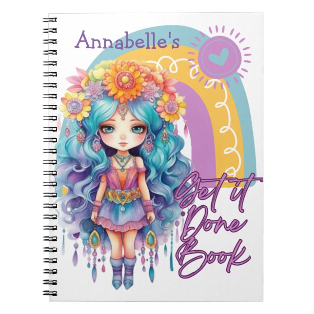 Caderno Espiral Comece com o notebook Spiral Photo (Frente)