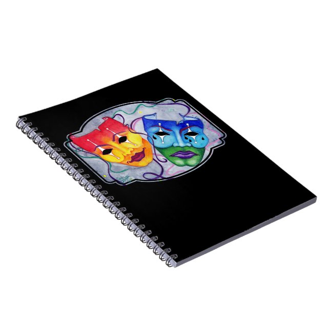 Caderno Espiral Comédia e Tragédia (Lado Direito)