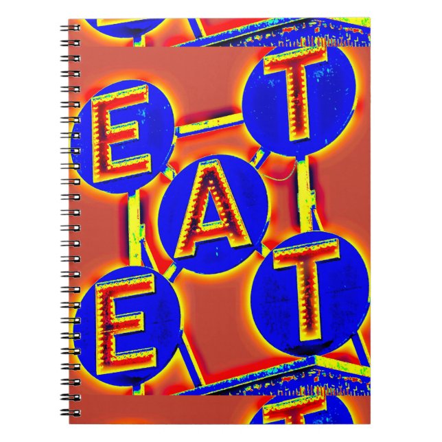 Caderno Espiral comer notebook (Frente)