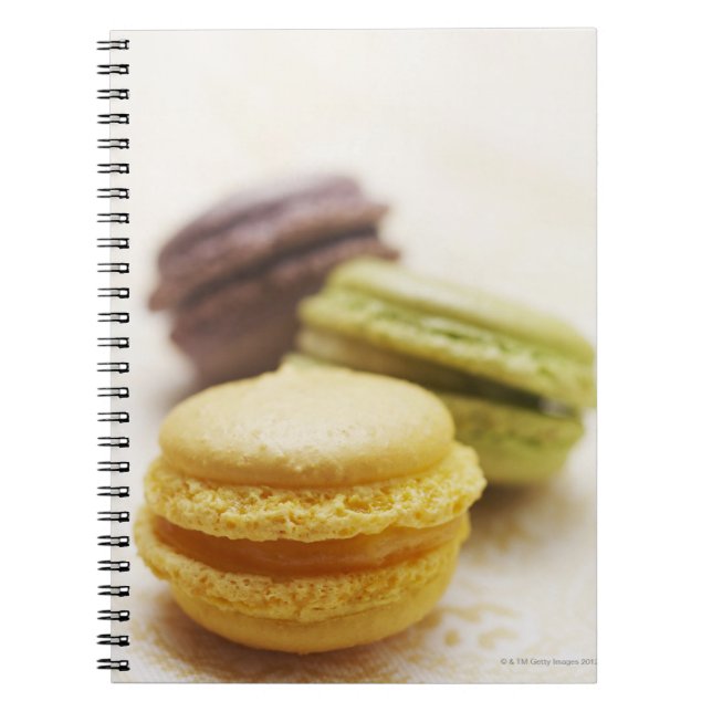 Caderno Espiral Comida, Comida E Bebida, Sobremesa, Cookie, Francê (Frente)