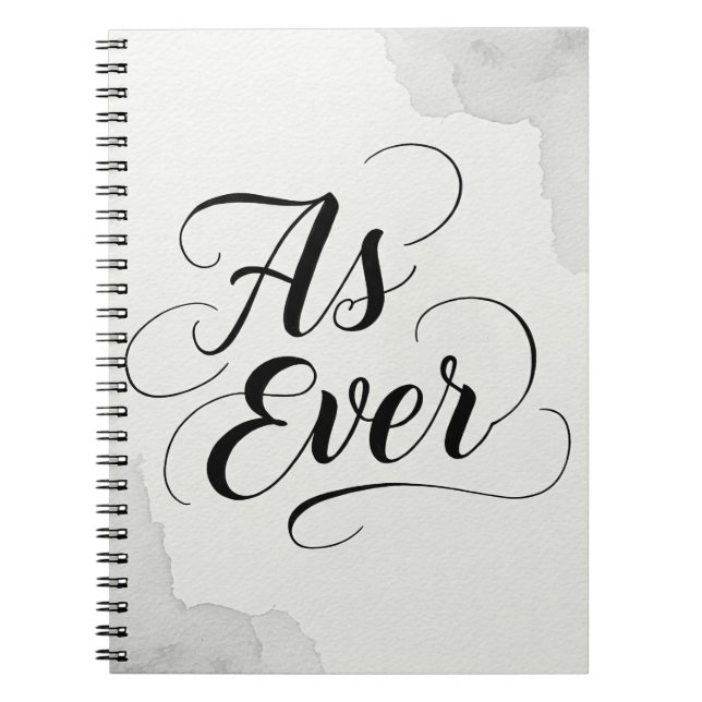 Caderno Espiral Como Nunca (Frente)