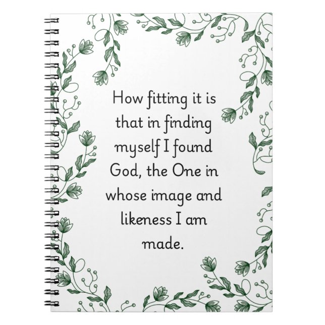 Caderno Espiral Como se encaixa - Notebook fotográfico espiral (Frente)