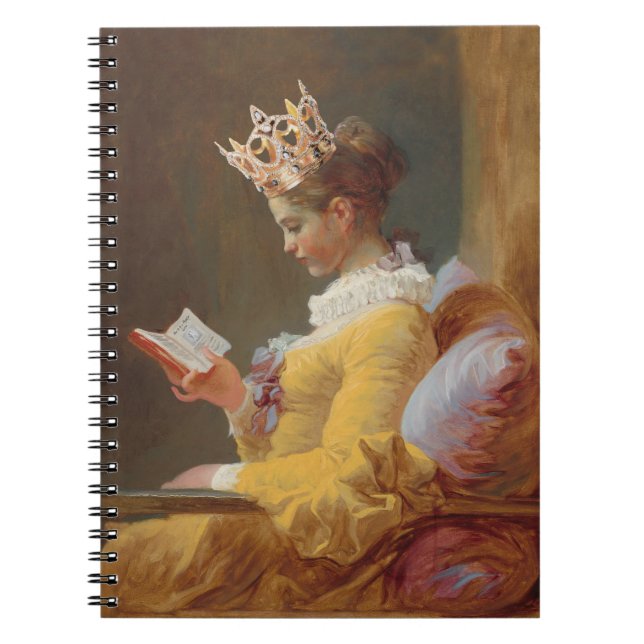 Caderno Espiral Como ser uma Rainha (Frente)