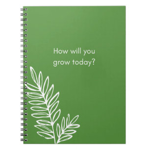 Caderno Espiral Como você crescerá hoje em dia