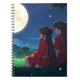 Caderno Espiral Companheiros ao Luar