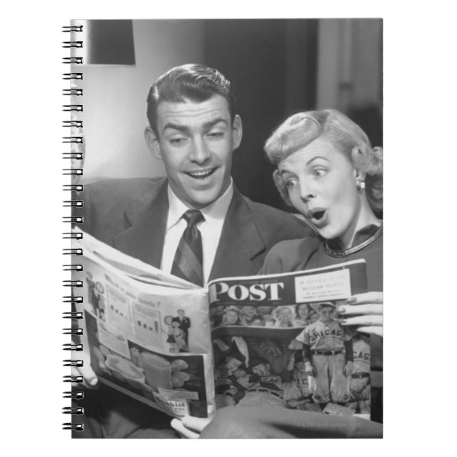 Caderno Espiral Compartimento da leitura do casal (Frente)