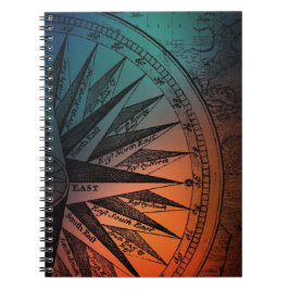 Caderno Espiral Compasso geométrico