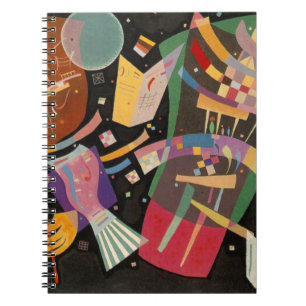 Caderno Espiral Composição 10 de Kandinsky Pintura Abstrata