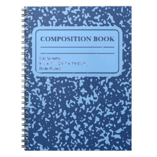 Caderno Espiral Composição do notebook