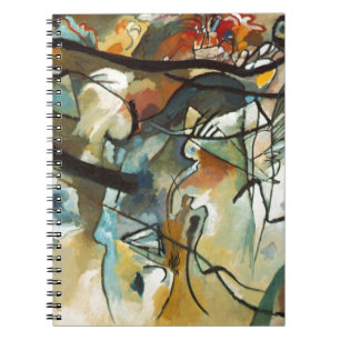 Caderno Espiral Composição Kandinsky V Pintura Abstrata