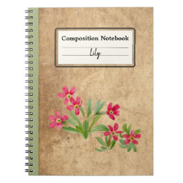 Caderno Espiral Composição Personalizada Primrose