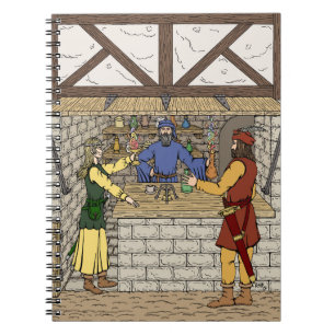 Caderno Espiral Compro Apothecary Fantasy