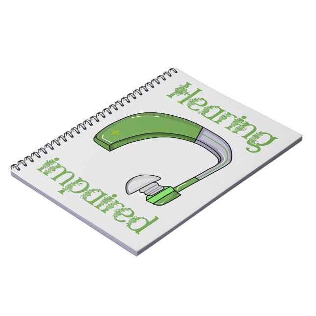 Caderno Espiral Compromisso auditivo (Left Side)