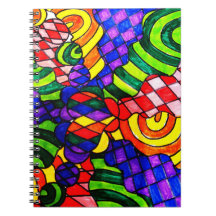 Computador portátil multicolor