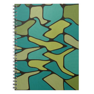 Caderno Espiral Concebido Abstramente